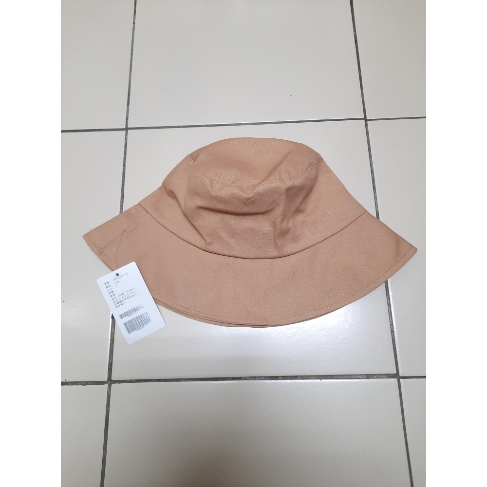全新 焦糖卡其色漁夫帽 LADIES HAT 梅納德穿搭配件-細節圖2