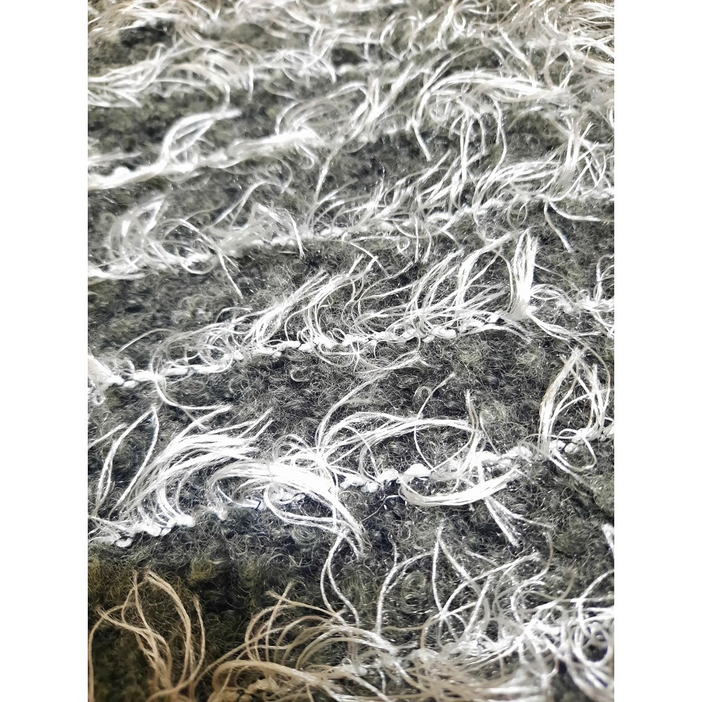 二手出清 黑白長絨毛衣 size F-細節圖2