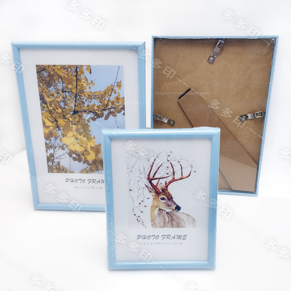 多多印  A4/A5 拼圖相框 多色 拼圖框 照相框 畫框 相框 情侶寵物生日禮物 紀念品 動漫同人明星周邊商品 訂做-規格圖9