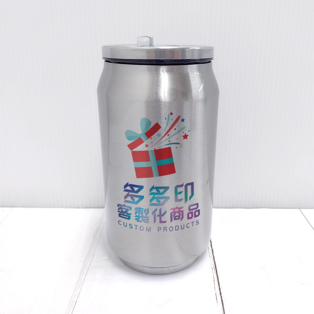 多多印 客製化 易開罐造型保溫瓶 280ML/480ML 來圖訂製 易開罐造型保溫瓶 鋁罐保溫瓶 星巴克保溫杯 訂製-規格圖10