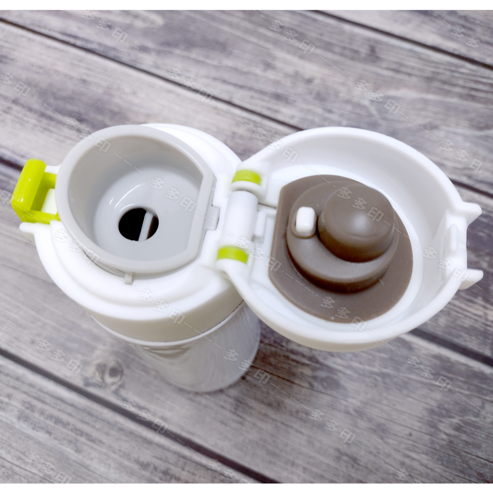 多多印 客製化 綠按釦 保溫瓶 來圖訂製 按扣保溫杯 保冷瓶 保冷杯 環保杯 星巴克瓶 公司學校團體紀念品禮贈品 訂做-細節圖4