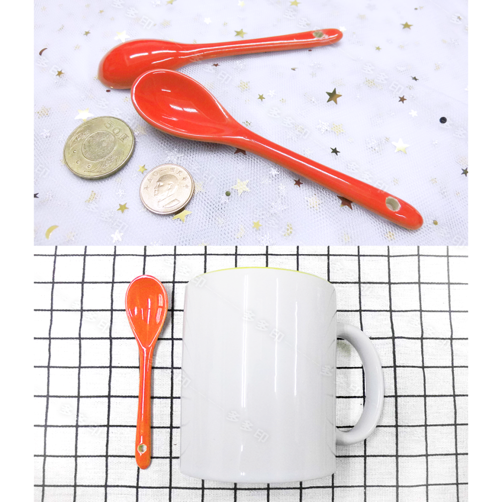 多多印 糖果色 攪拌匙 杯勺 杯杓 湯匙 客製化馬克杯加購彩色杯杓 陶瓷彩色攪拌棒 🎁 另有杯蓋湯匙杯子整組送禮更完整-細節圖4