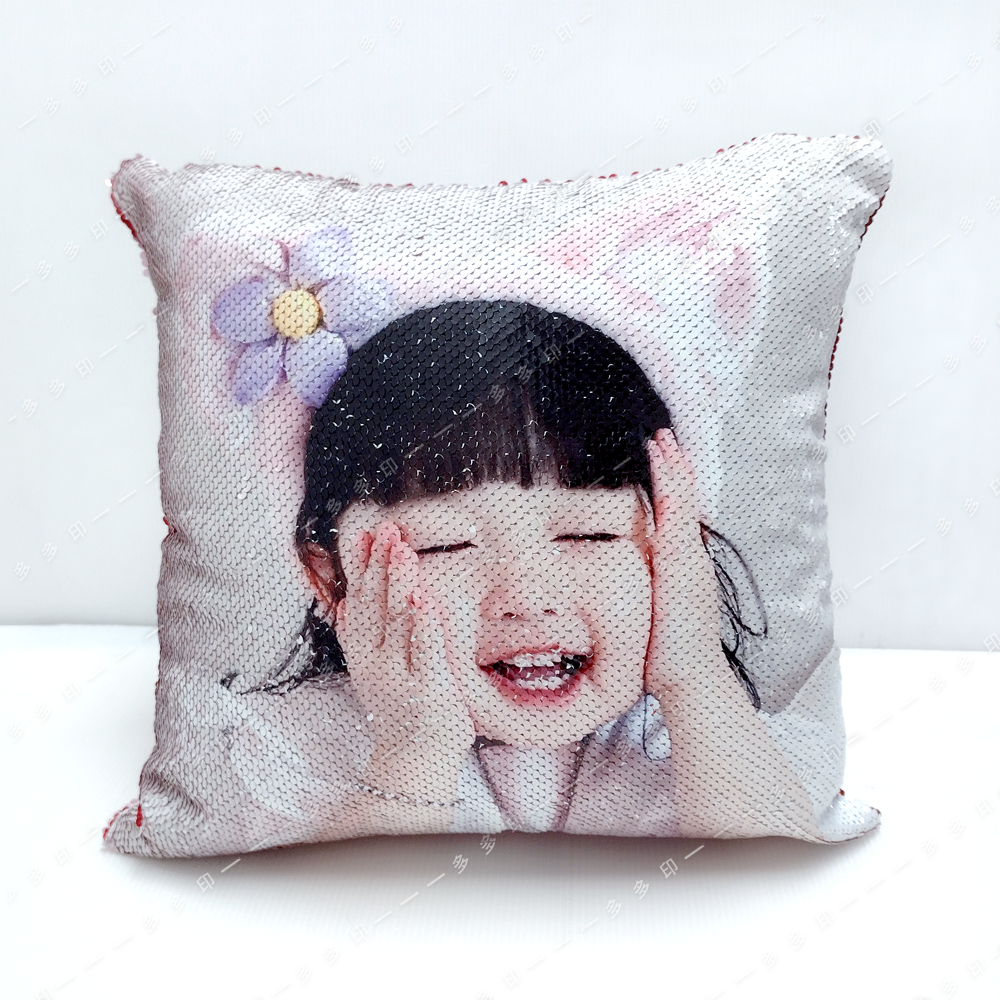 多多印 客製化 亮片抱枕 微醺夜店風抱枕 來圖訂製 抱枕 訂做 枕頭 雙面可印不同圖 情侶寵物照片 公司團體紀念品 訂做-細節圖3