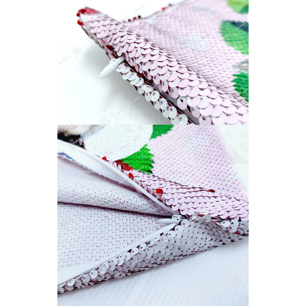 多多印 客製化 亮片抱枕 微醺夜店風抱枕 來圖訂製 抱枕 訂做 枕頭 雙面可印不同圖 情侶寵物照片 公司團體紀念品 訂做-細節圖6