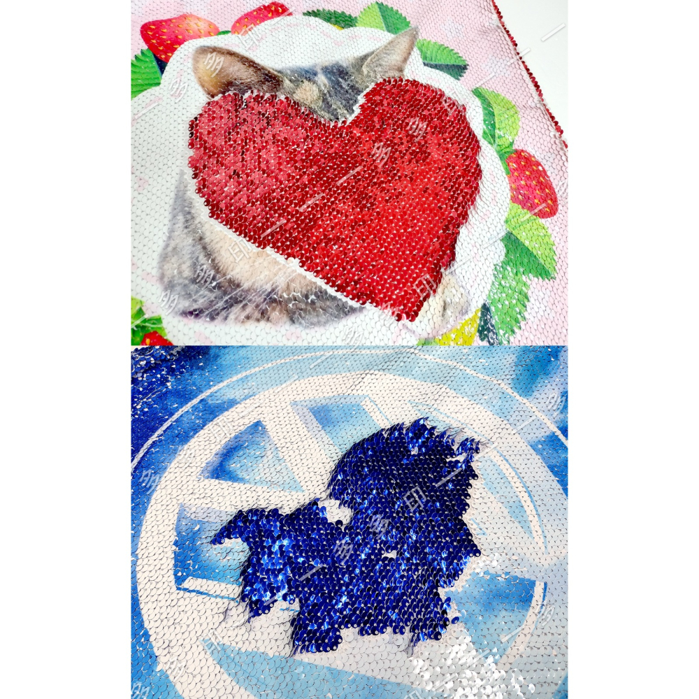 多多印 客製化 亮片抱枕 微醺夜店風抱枕 來圖訂製 抱枕 訂做 枕頭 雙面可印不同圖 情侶寵物照片 公司團體紀念品 訂做-細節圖9