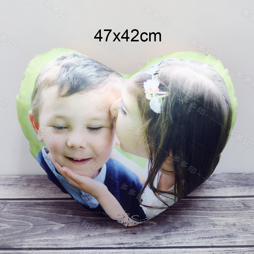 多多印 客製化 心形抱枕 愛心抱枕 短絨雙面抱枕來圖訂製抱枕頭訂做抱枕頭客製抱枕禮贈品團體廣告聖誕節生日禮物-細節圖4