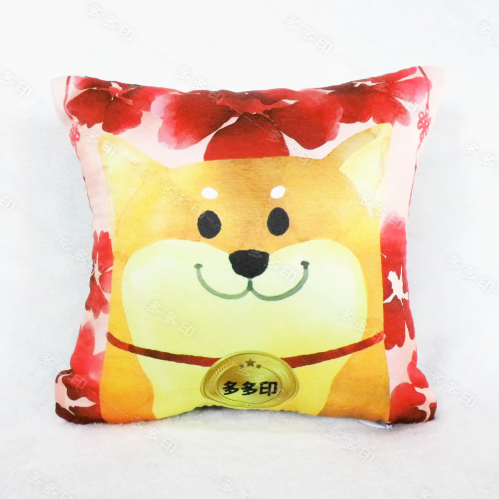 多多印情人節禮物禮品🔥客製化抱枕🔥滿版彩印緞面雙面印製抱枕含枕心 來圖訂製 枕頭 寵物靠墊偶像紀念品 生日禮物 訂做-細節圖4
