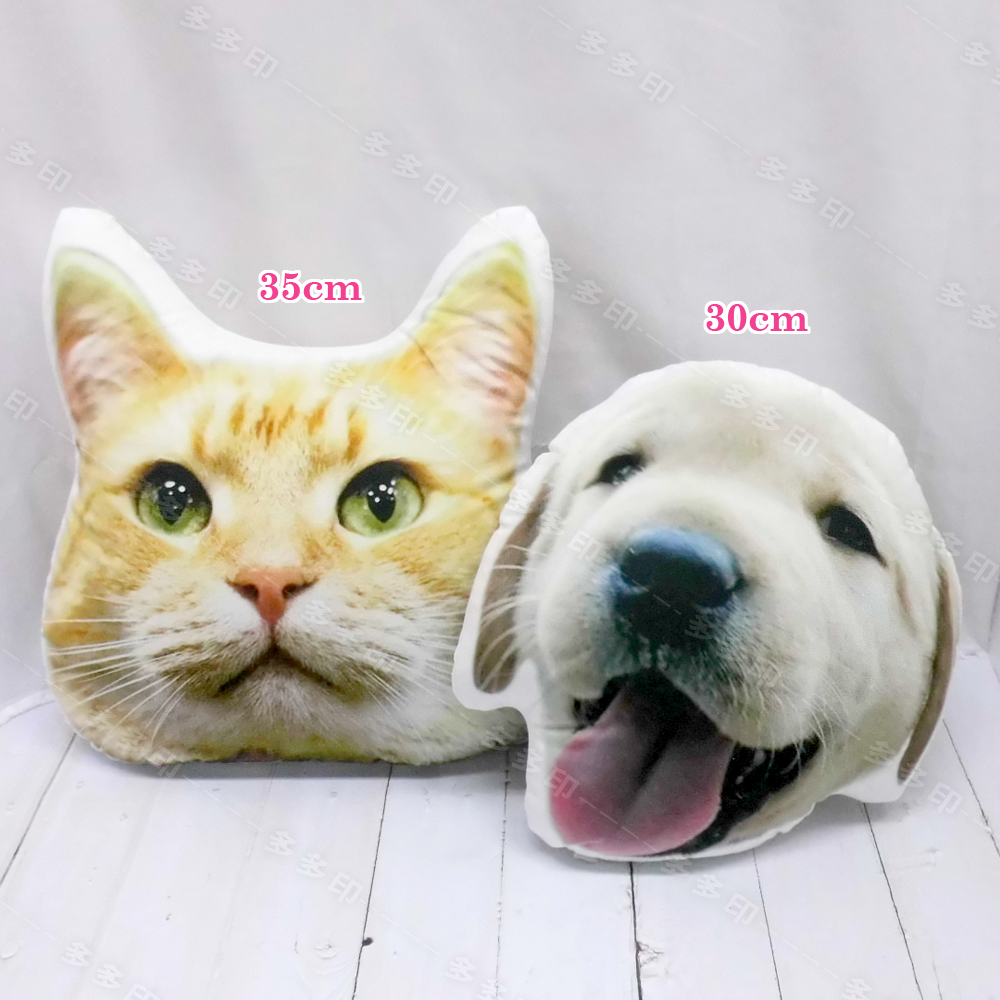 多多印 客製化 造型抱枕 造型枕 立體寵物抱枕 訂製 擬真抱枕 仿真抱枕 造形抱枕 來圖訂做 寵物小孩 紀念日 禮物贈品-細節圖4