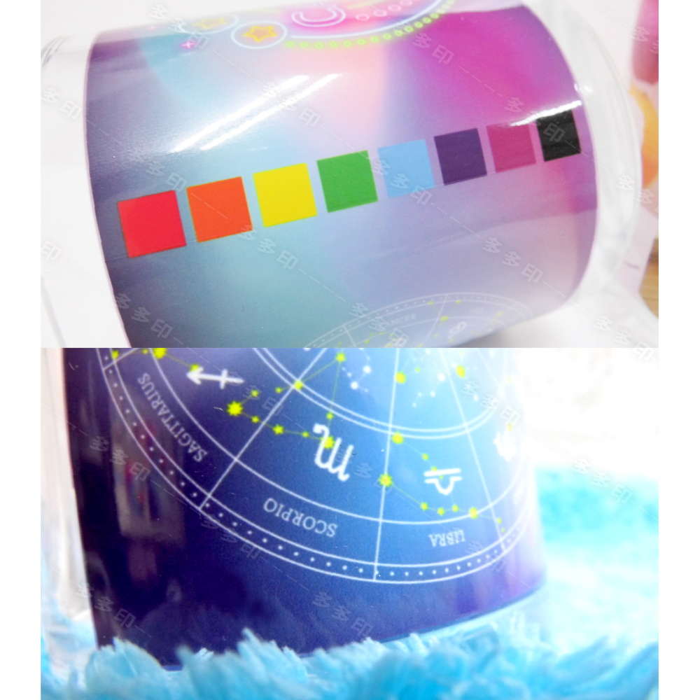 多多印 客製化 玻璃杯 果凍透明馬克杯 咖啡杯 杯子 訂做 生日情人節聖誕節畢業禮物 公司團體學校紀念品 禮贈品來圖訂製-細節圖9