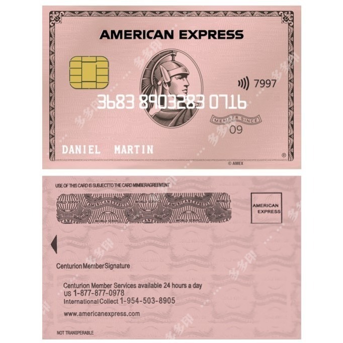 多多印🔥客製化 悠遊卡🔥黑卡 仿信用卡 局部浮雕加工 來圖訂做 訂製 悠遊卡  一卡通 icash2.0 美國運通-規格圖4