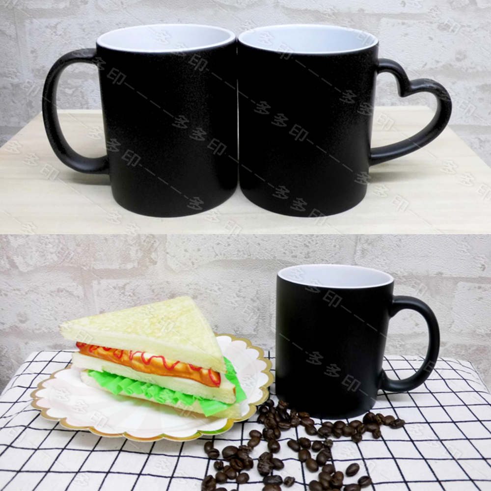 多多印 客製化 變色杯 內彩變色馬克杯 愛心杯把 心形把變色馬克杯 訂做 公司團體學校活動紀念品 生日 畢業禮物 訂製-細節圖5