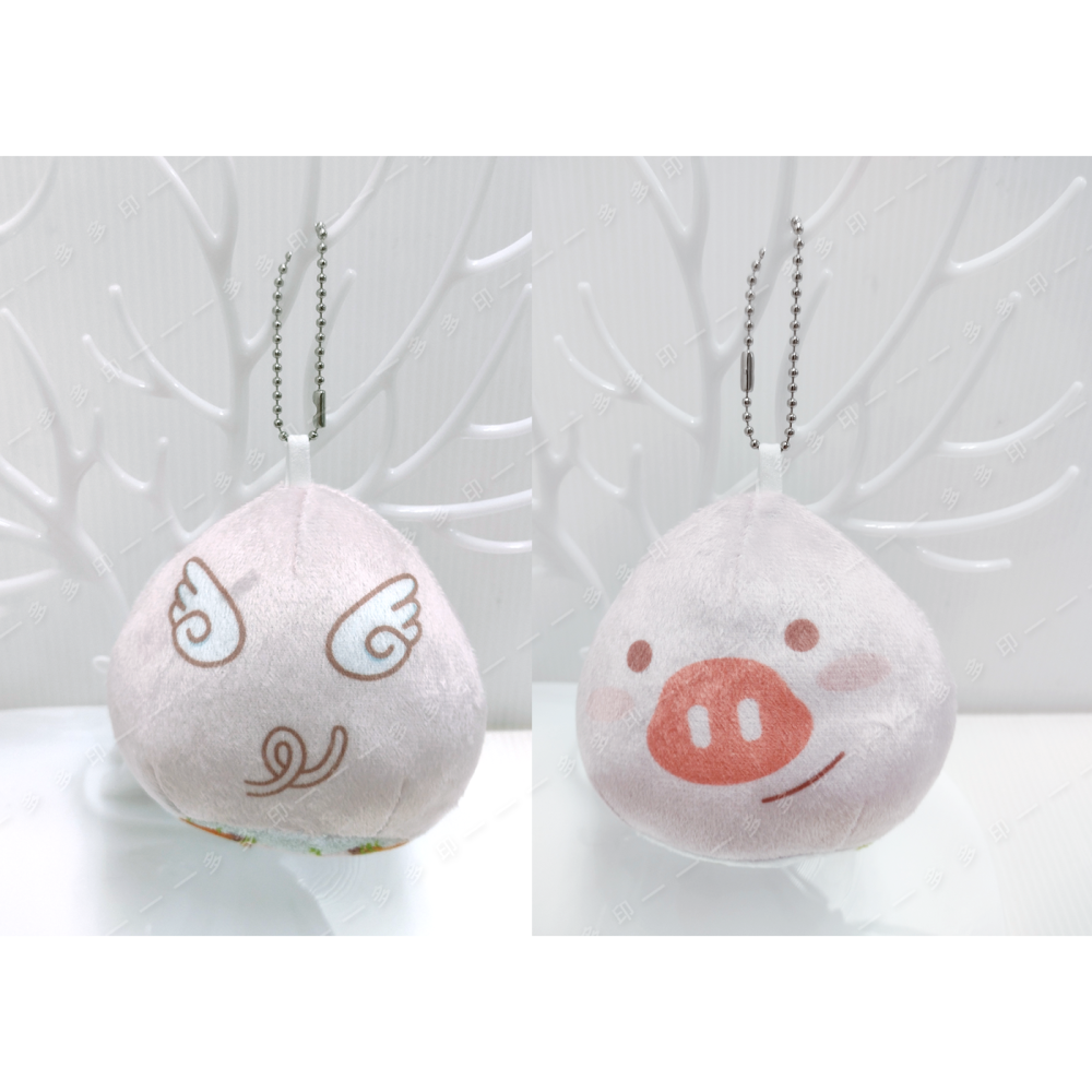 多多印 客製化 毛絨豆袋團子吊飾 偶像動漫同人周邊絨毛掛件 訂製 來圖訂做 吊飾 娃娃  交換禮物 畢業 生日禮物 訂做-細節圖7