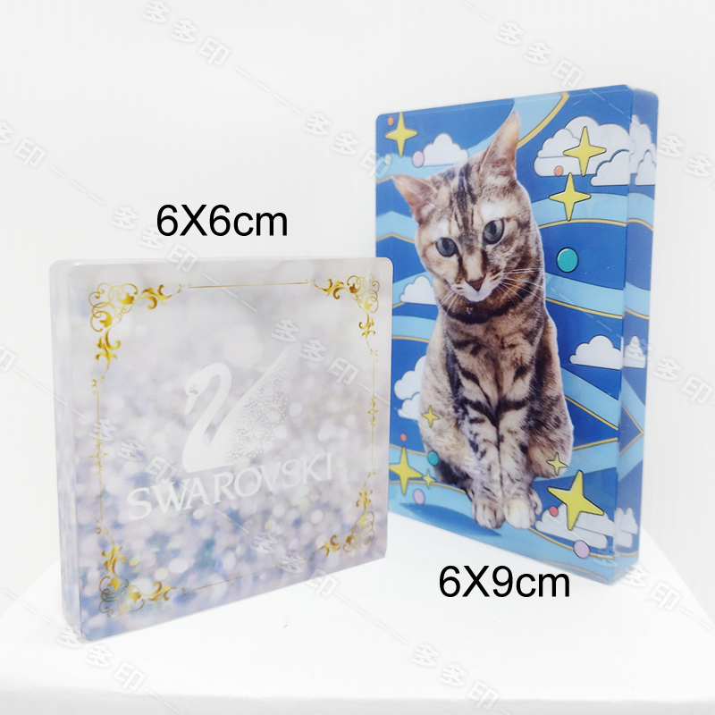 多多印 客製化 鑽切壓克力磚 壓克力磚 壓克力紙鎮 壓克力麻將 訂做 公司團體活動紀念品 偶像動漫同人網紅周邊 訂製-細節圖2