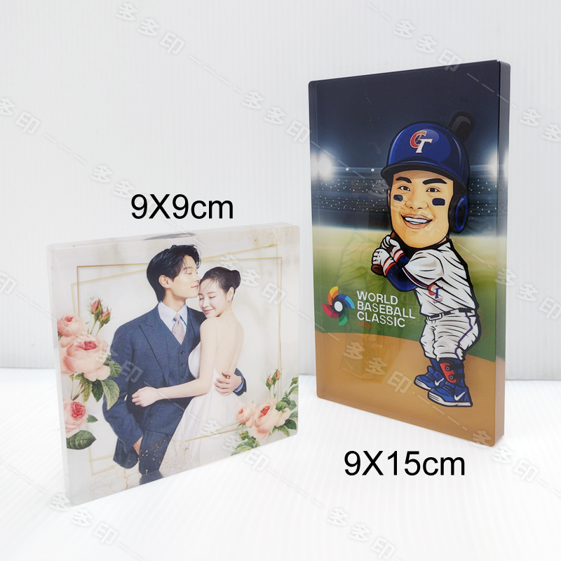 多多印 客製化 鑽切壓克力磚 壓克力磚 壓克力紙鎮 壓克力麻將 訂做 公司團體活動紀念品 偶像動漫同人網紅周邊 訂製-細節圖3