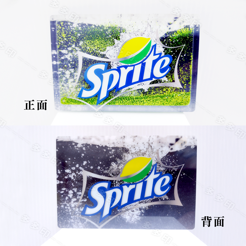 多多印 客製化 鑽切壓克力流沙磚 方形 圓形 壓克力磚 紙鎮 壓克力麻將 訂做 公司團體活動紀念品 偶像動漫同人周邊訂製-細節圖4