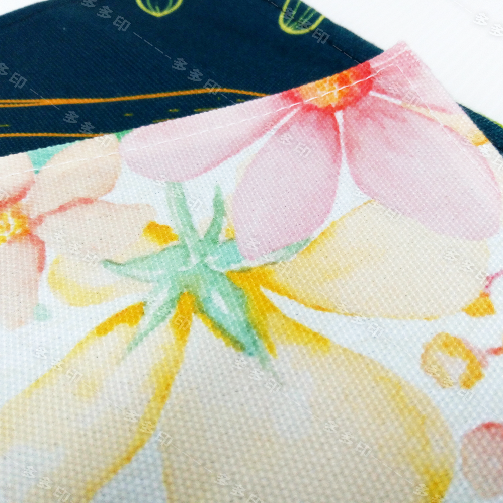 多多印 客製化 單面滿版彩印 餐墊 桌墊 牛津布 皮革 防潑水餐墊 訂製 公司學校團體活動宣傳紀念品 動漫同人周邊訂做-細節圖8