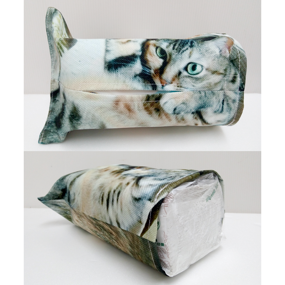 多多印 客製化 面紙套 紙巾袋 來圖訂製 個性化 面紙盒布套 公司團體學校紀念品 動漫同人偶像明星應援周邊 訂做-細節圖6