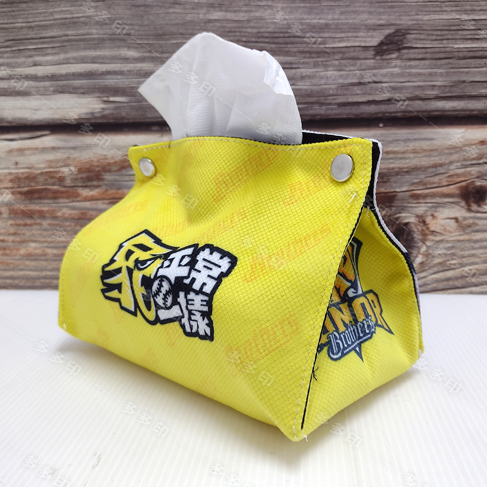 多多印 客製化 抽取式餐巾紙盒套 紙巾盒布套 來圖訂製 面紙套 公司團體學校餐飲店紀念品 動漫同人偶像明星應援周邊 訂做-細節圖3