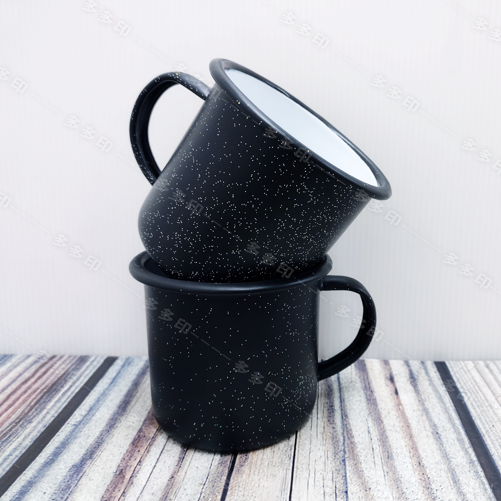 多多印 客製化 星空變色琺瑯杯 露營杯 琺瑯馬克杯 搪瓷杯 變色琺瑯杯 訂製 公司學校團體紀念品 生日 交換禮物 訂做-細節圖3