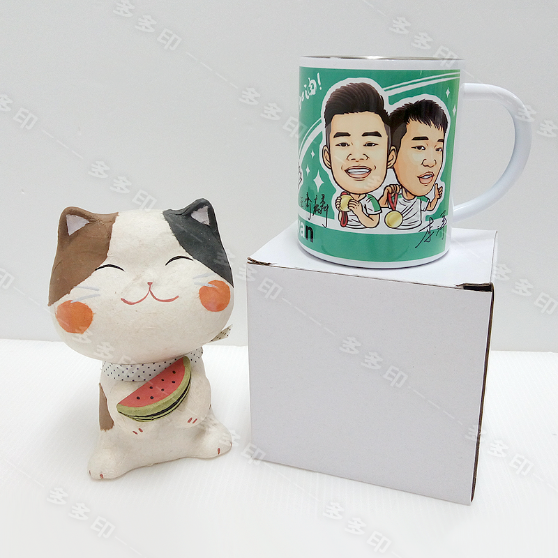 多多印 客製化 304不鏽鋼  馬克杯 300ml 來圖訂製 不銹鋼 馬克杯訂做 生日畢業交換禮物公司學校團體 紀念品-細節圖3