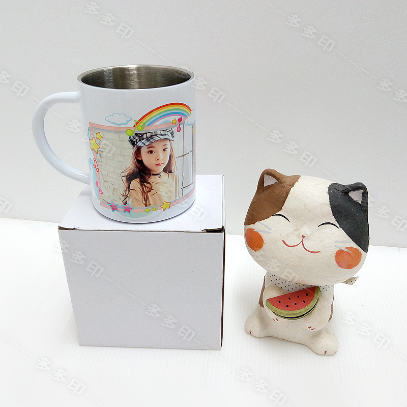 多多印 客製化 304不鏽鋼  馬克杯 300ml 來圖訂製 不銹鋼 馬克杯訂做 生日畢業交換禮物公司學校團體 紀念品-細節圖4