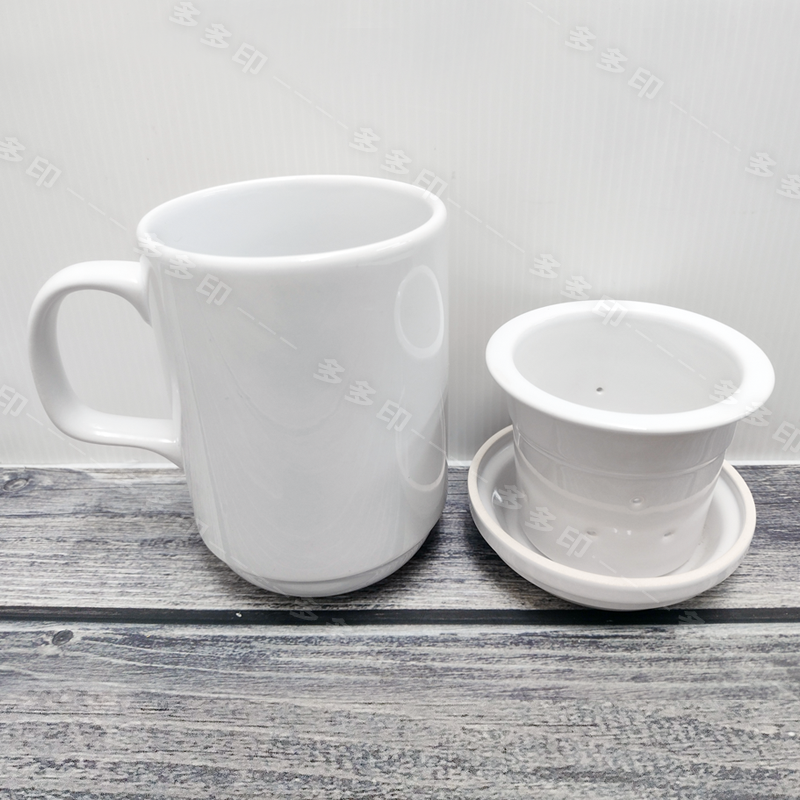 多多印 客製化 鶯歌陶瓷 濾茶杯 來圖訂製 泡茶杯 附蓋 辦公室泡茶馬克杯 杯子 訂做 客製化馬克杯 紀念品禮贈品 訂製-細節圖4