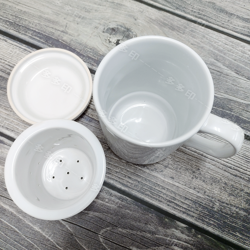多多印 客製化 鶯歌陶瓷 濾茶杯 來圖訂製 泡茶杯 附蓋 辦公室泡茶馬克杯 杯子 訂做 客製化馬克杯 紀念品禮贈品 訂製-細節圖6