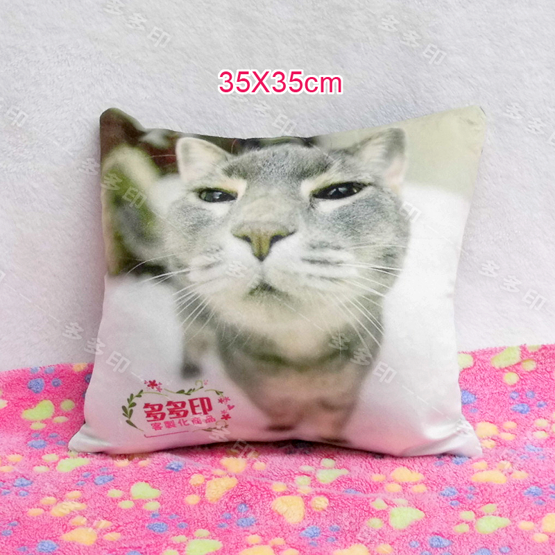 多多印 短絨抱枕 法蘭絨含枕心抱枕 訂製 靠枕 來圖訂製 短毛絨靠墊 禮贈品訂做 情人節生日禮物寵物偶像動漫同人周邊訂作-細節圖3