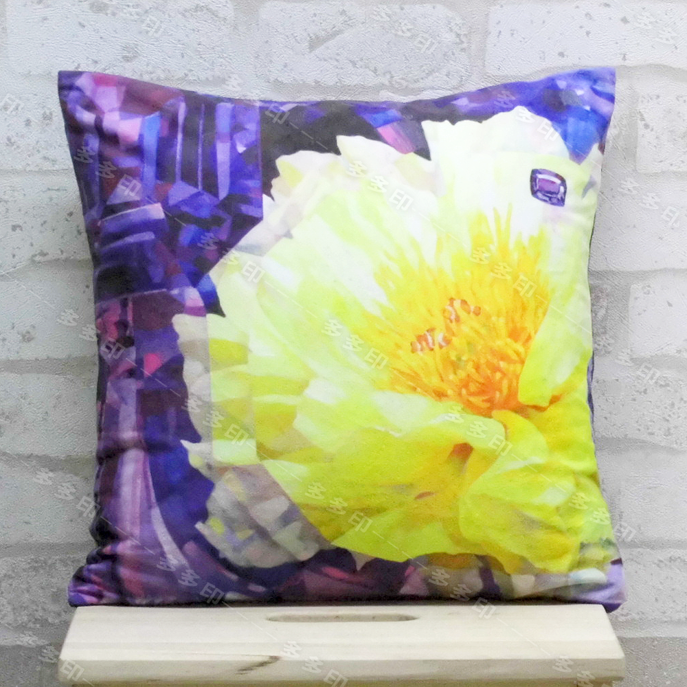 多多印 短絨抱枕 法蘭絨含枕心抱枕 訂製 靠枕 來圖訂製 短毛絨靠墊 禮贈品訂做 情人節生日禮物寵物偶像動漫同人周邊訂作-細節圖7