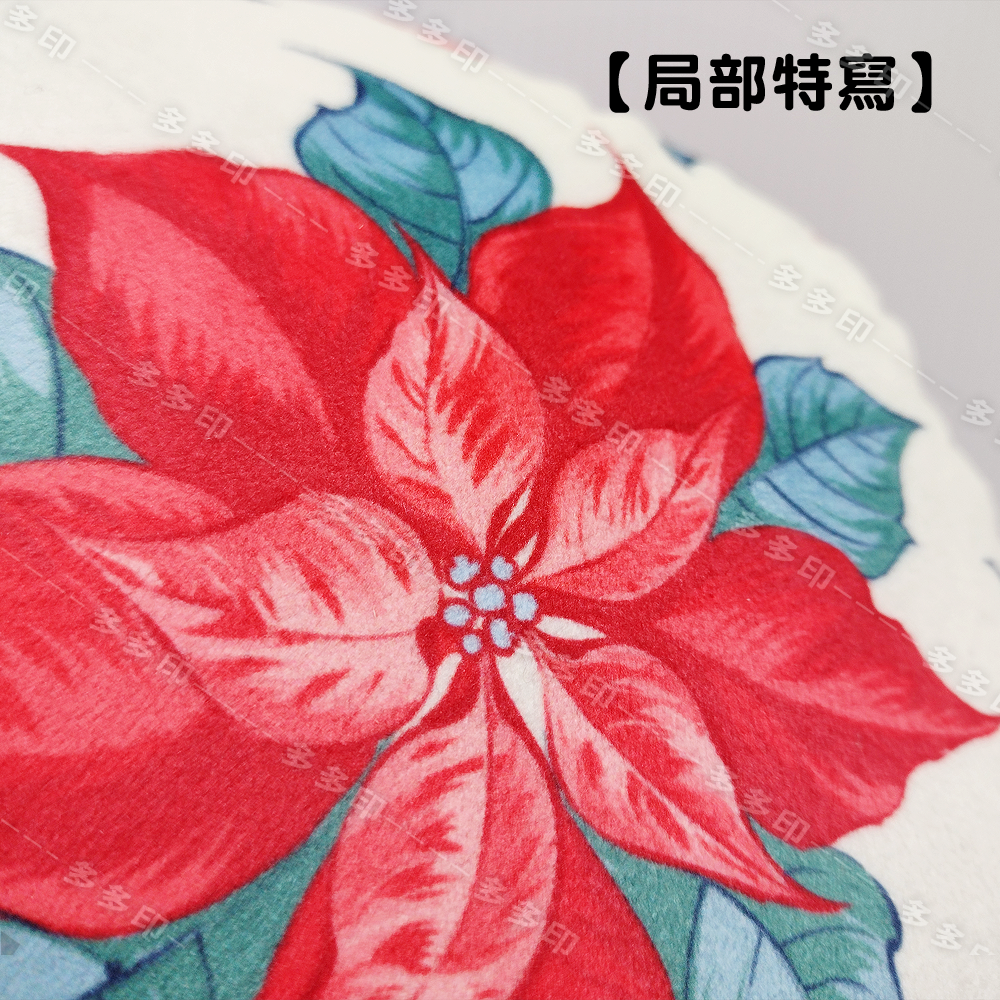 多多印 客製化 圓形 抱枕 來圖訂製 圓型抱枕 客製 造型抱枕 短絨毛抱枕 照片抱枕 訂做 寢具 裝飾品 紀念品禮物贈品-細節圖6