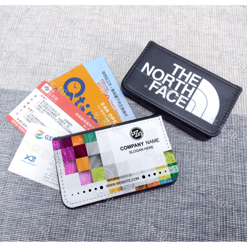 多多印 客製化 磁吸式名片盒 PU皮革名片套 卡套 訂做 卡包 名片夾 來圖訂製 公司學校團體紀念品 偶像動漫周邊 訂製-細節圖8