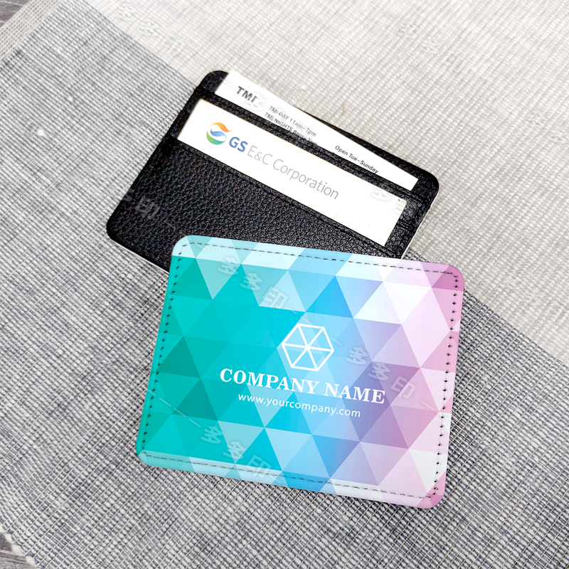 多多印 客製化 磁吸式名片盒 PU皮革名片套 卡套 訂做 卡包 名片夾 來圖訂製 公司學校團體紀念品 偶像動漫周邊 訂製-細節圖11