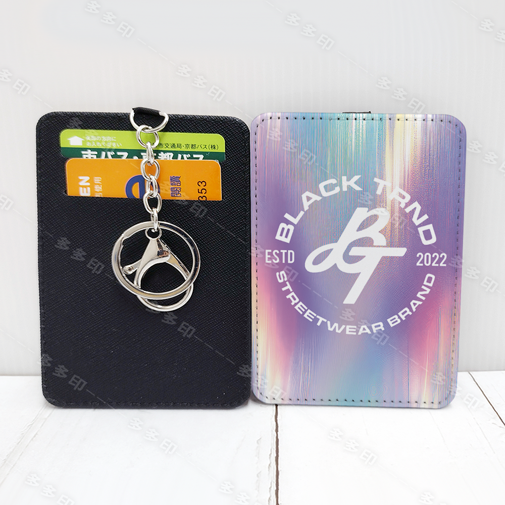 多多印 客製化 PU皮革卡套 識別證 工作證保護套 證件套 來圖訂製 公司團體活動紀念品禮贈品 偶像動漫同人周邊 訂做-細節圖5