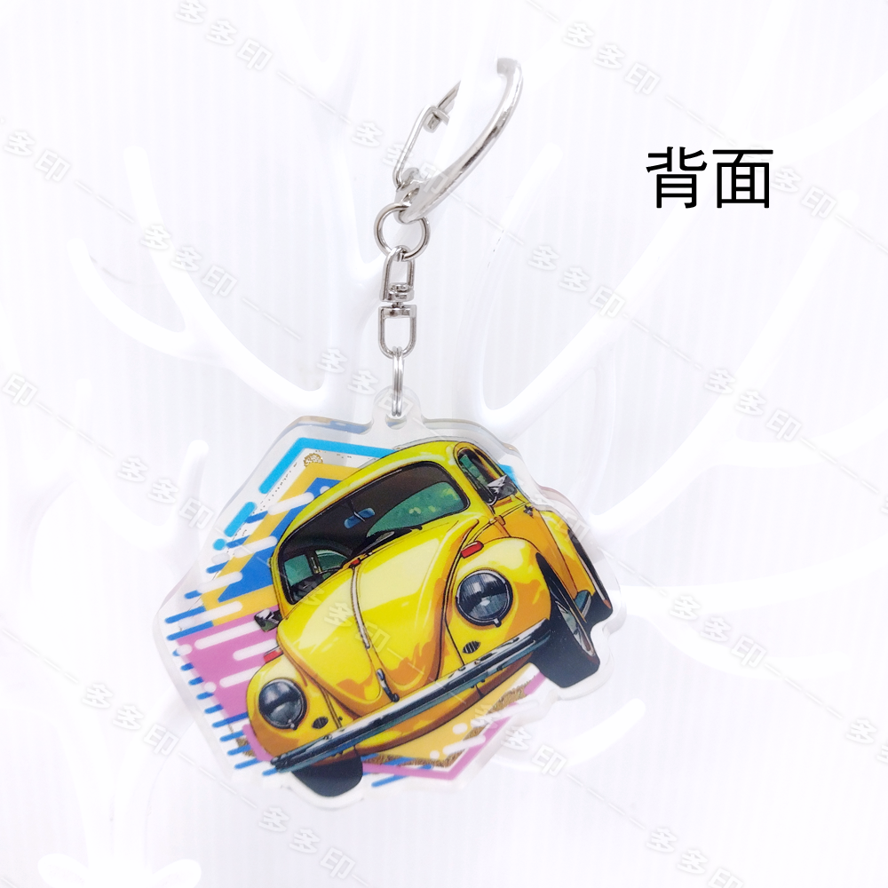 多多印 客製化 壓克力流沙鑰匙圈 10個起訂 壓克力流沙掛飾 壓克力飾品 訂做 公司團體活動紀念品 偶像動漫同人周邊訂製-細節圖7