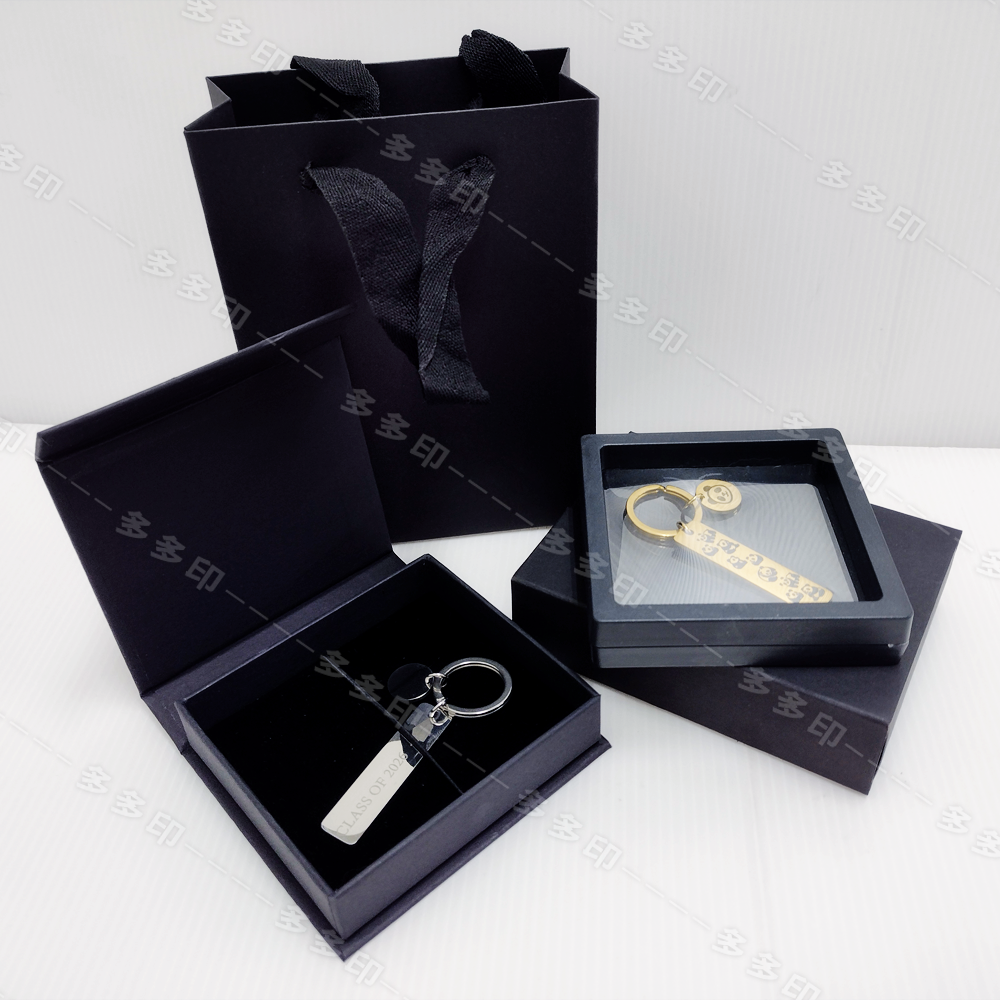 多多印 客製化 雷射雕刻長方形吊墜金屬鑰匙圈 雷雕不鏽鋼鑰匙圈 情人節 生日 畢業禮物節日紀念品 來圖訂做 婚禮小物訂製-細節圖3