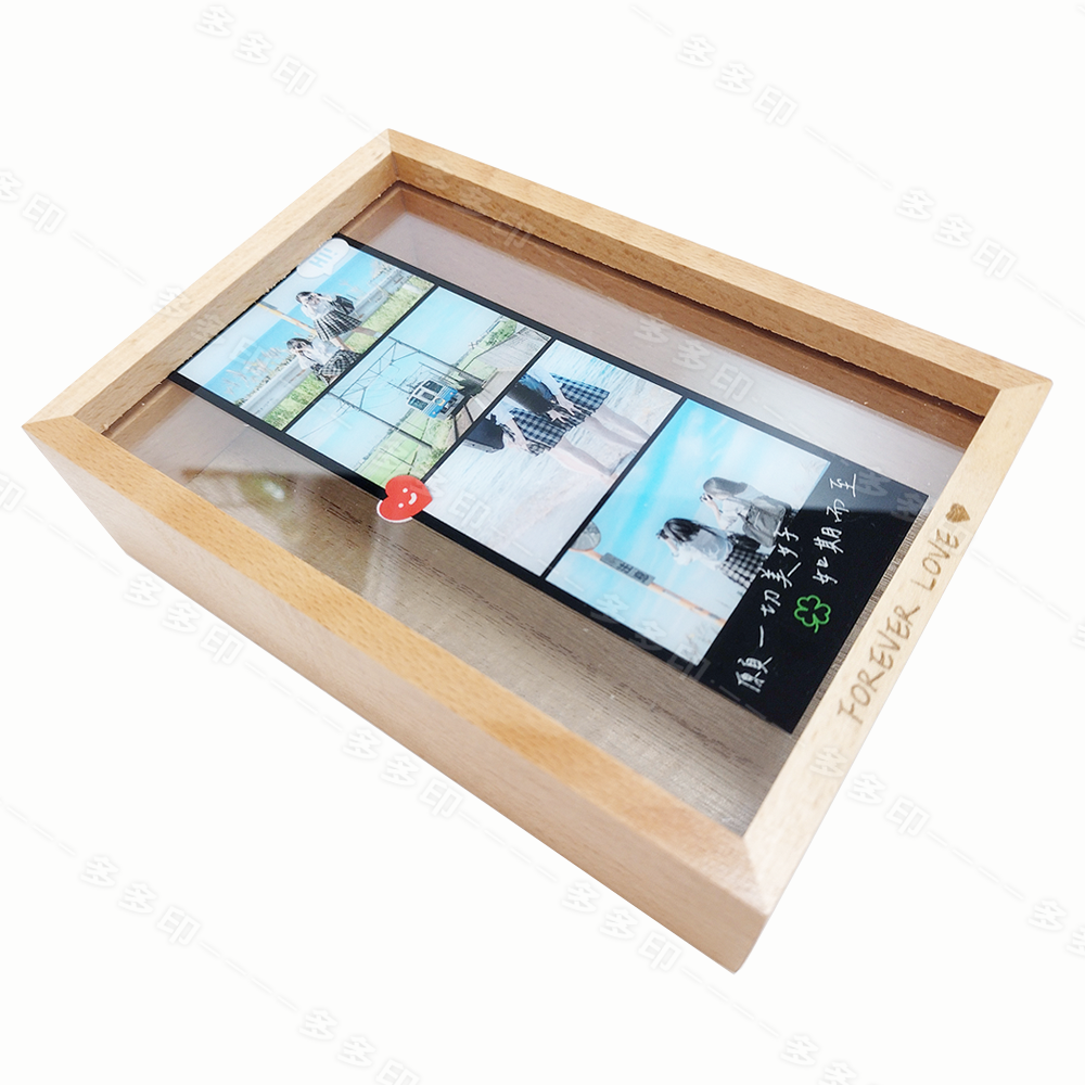 多多印 客製化相框存錢筒 存錢罐 相框 票根收納 似顏繪 訂做 手繪人像情侶 生日 情人節 紀念日 禮物 居家布置 擺飾-細節圖4