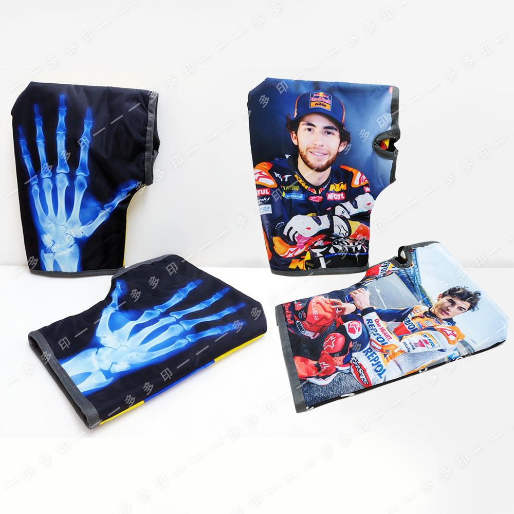 多多印 客製化 機車擋風手套 機車手把套 加絨加厚擋風保暖 防潑水摩托車車把套 護手罩 訂做 冬季加絨防寒保暖機車手套-細節圖5