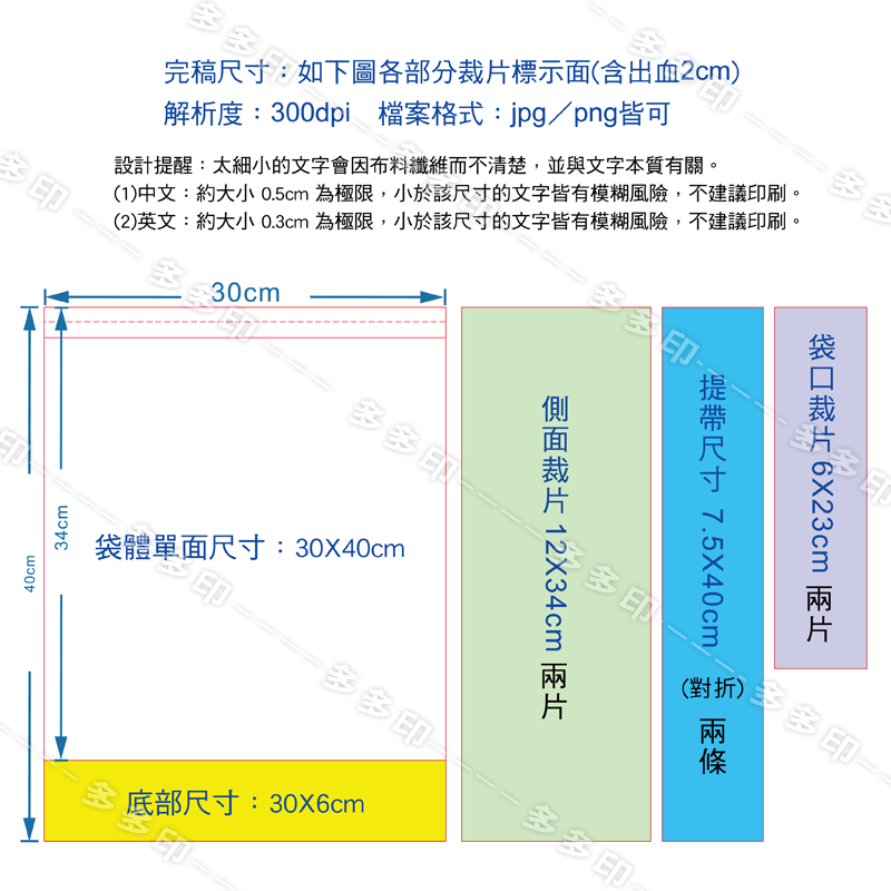 多多印 客製化 立體側邊手提袋 學生補習袋 環保購物袋 工作袋 安親班課輔書包 可放A4大小 購物袋 公司學校團體紀念品-細節圖11