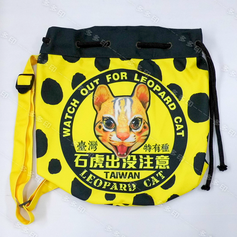 多多印 客製化 單肩水桶包 束口後背包 水桶包 訂製 個性化 單肩包 束口包 男女通用 後揹包 揹袋 肩揹包 來圖訂做-細節圖7