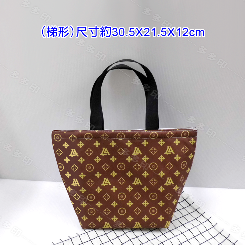 多多印 客製化 便當袋 野餐袋 船型袋 梯形便當袋 來圖訂做 廣告活動宣傳禮贈品紀念品 訂製 動漫同人偶像應援周邊 訂做-規格圖11