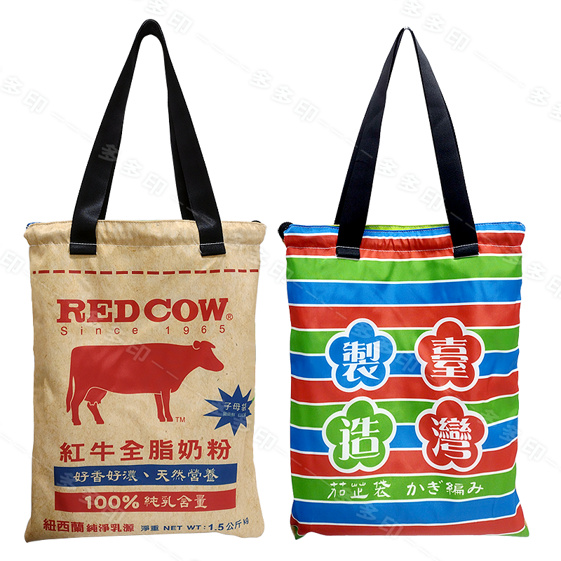 多多印 客製化 兩用束口後背包購物袋 束口後背包 訂製 側背購物袋 防水 偶像動漫周邊 補習班 旅行 休閒背包 來圖訂做-細節圖4