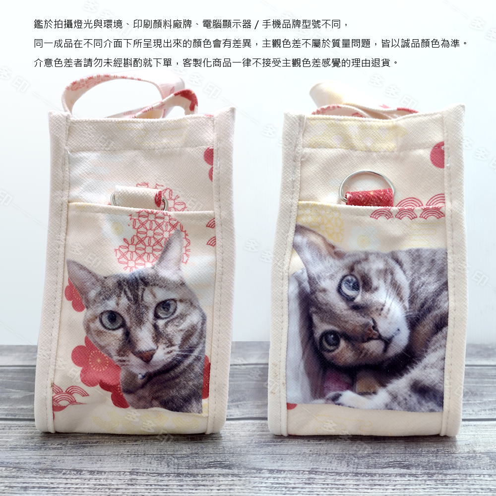 多多印 客製化 立體斜背包 側背包 斜跨包 單肩包 訂做 公司團體促銷宣傳紀念品 生日畢業禮物 偶像網紅動漫周邊 訂製-細節圖6
