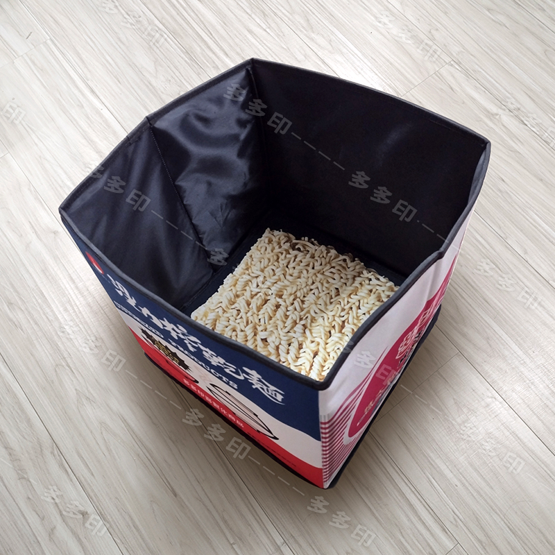 多多印 客製化 牛津布 折疊收納箱 收納盒 折疊儲物箱 來圖訂製 訂做 動漫同人偶像公司團體 LOGO 活動宣傳周邊訂製-細節圖6