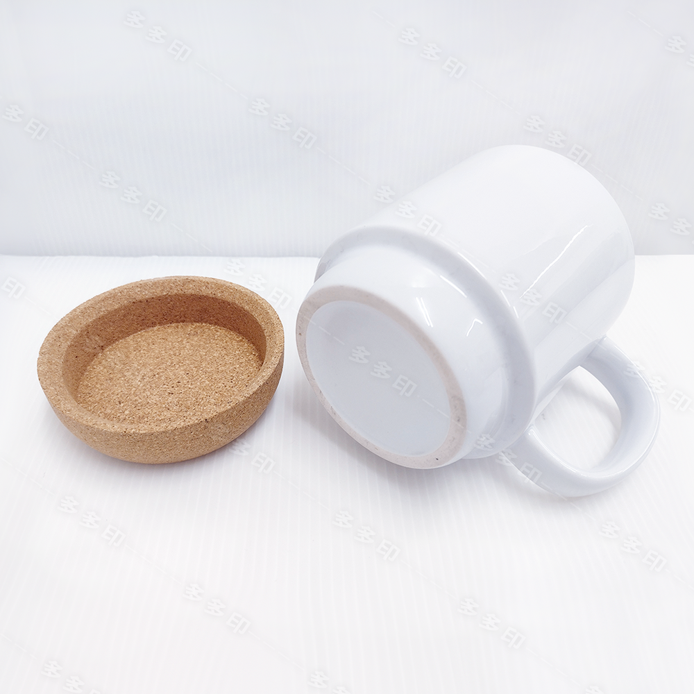 多多印 客製化 軟木杯墊馬克杯 附杯蓋 馬克杯 來圖訂製 咖啡杯 訂做 杯子 畢業生日禮物 情人節 婚禮 紀念品 訂製-細節圖9