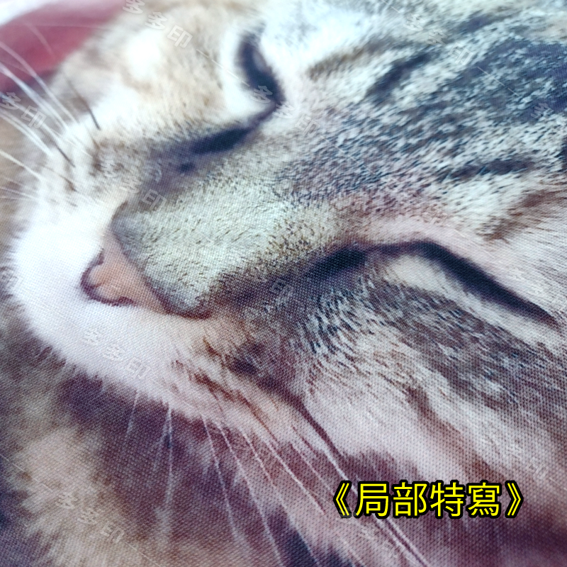 多多印 客製化 單人 雙人 床套組 枕套 被套 床單 1.2m 1.5/1.8m 床包組 情侶 寵物紀念 照片來圖訂做-細節圖6