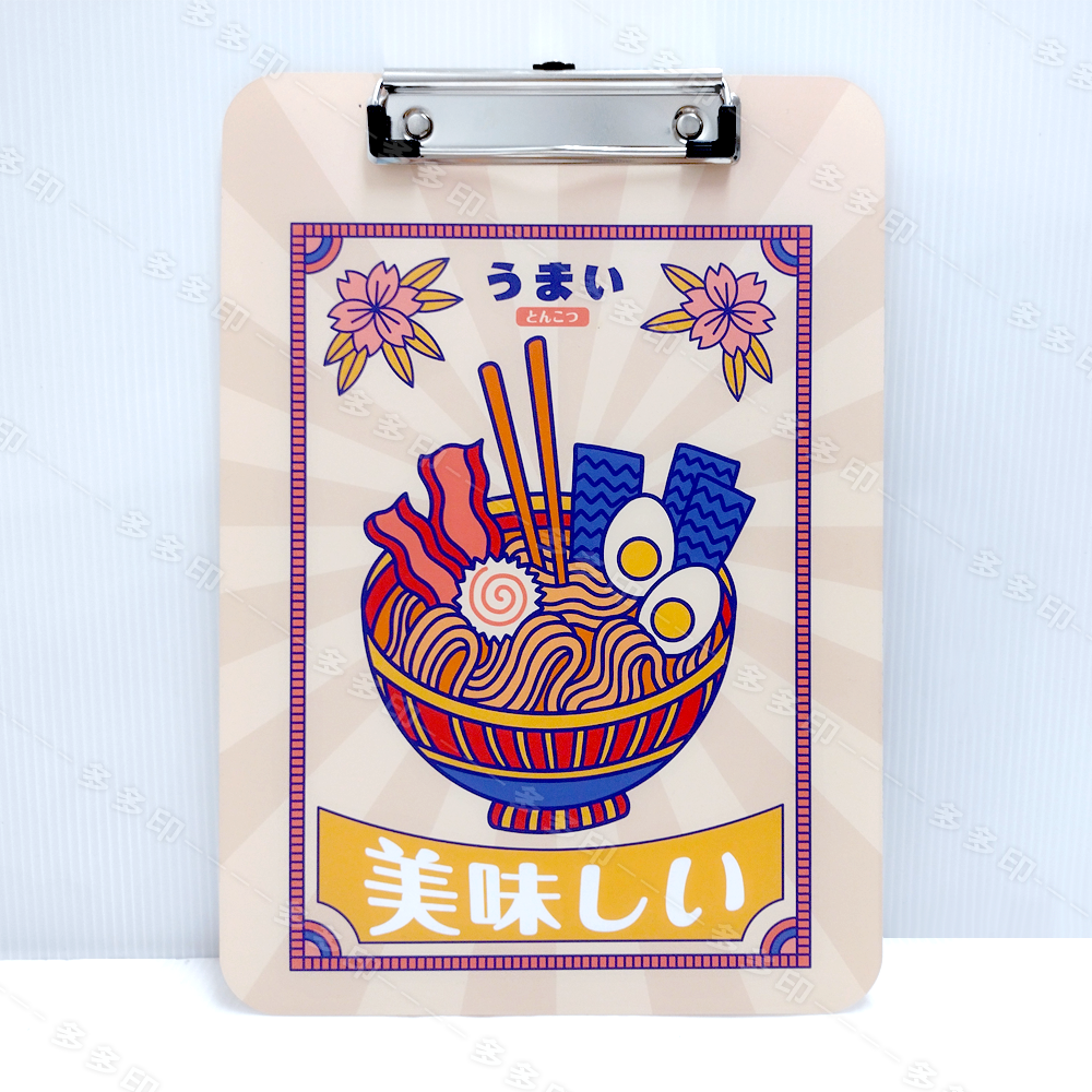 多多印 客製化 壓克力板夾 公司行號店面用 資料 菜單 紀錄 文件夾 LOGO 來圖訂製 可印滿版 動漫偶像周邊 訂做-細節圖5