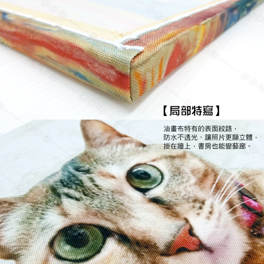 多多印 客製化 木框畫 無框畫 訂做 動漫同人 寵物照片 生日 畢業禮物 情人節 人物 紀念照片 婚禮結婚禮贈品 訂製-細節圖8