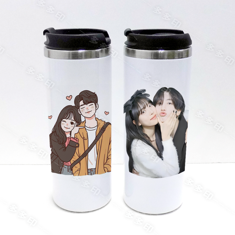 多多印 客製化 直身保溫瓶 450ml 保溫瓶304不銹鋼保溫杯 來圖訂做 環保杯 保溫保冷瓶 便攜保溫杯 隨行杯 訂製-細節圖2