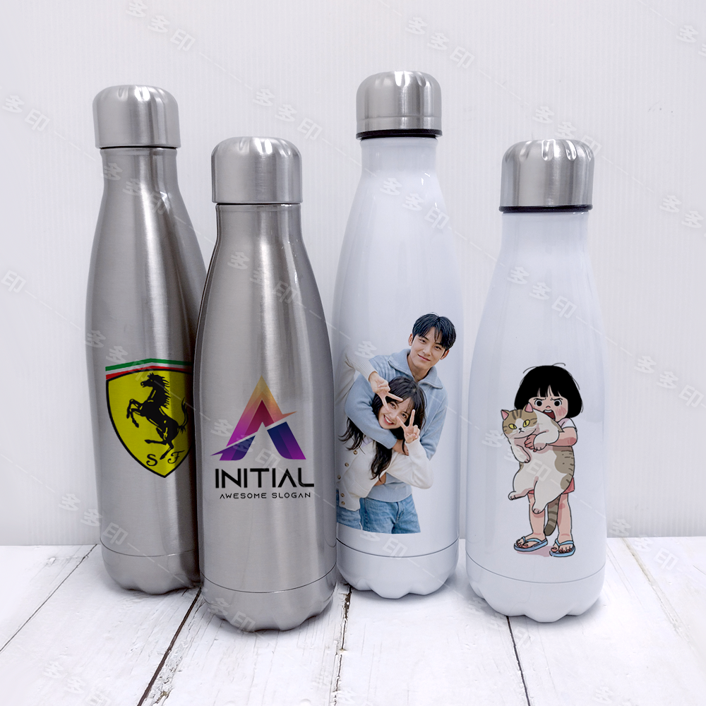 多多印 客製化 汽水瓶造型保溫瓶 來圖訂製 可樂瓶造型保溫瓶訂做保齡球瓶造型保溫杯 環保杯 星巴克款保溫瓶禮贈品活動禮物-細節圖2