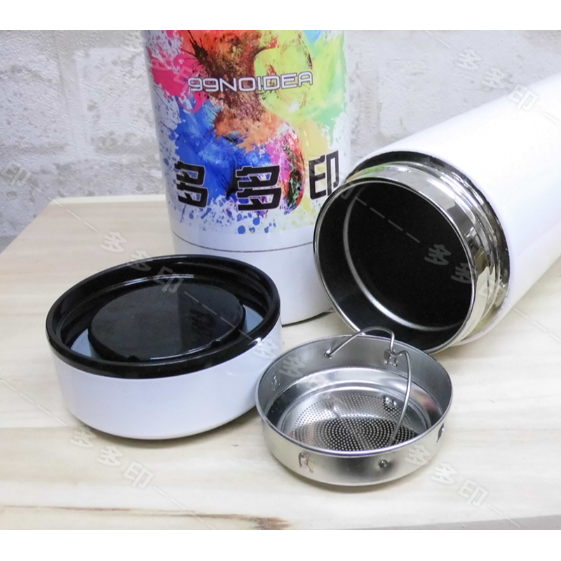 多多印 客製化 時尚保溫瓶 隔茶設計保溫瓶 來圖訂製 可濾茶保溫杯 保溫杯 訂做 寶貝禮物生日畢業禮物公司學校活動紀念品-細節圖4
